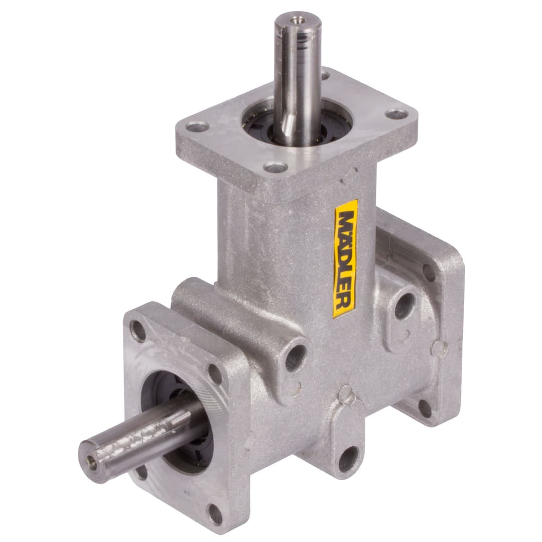 Bevel gearbox DZA, size 1, type A, i=1:1