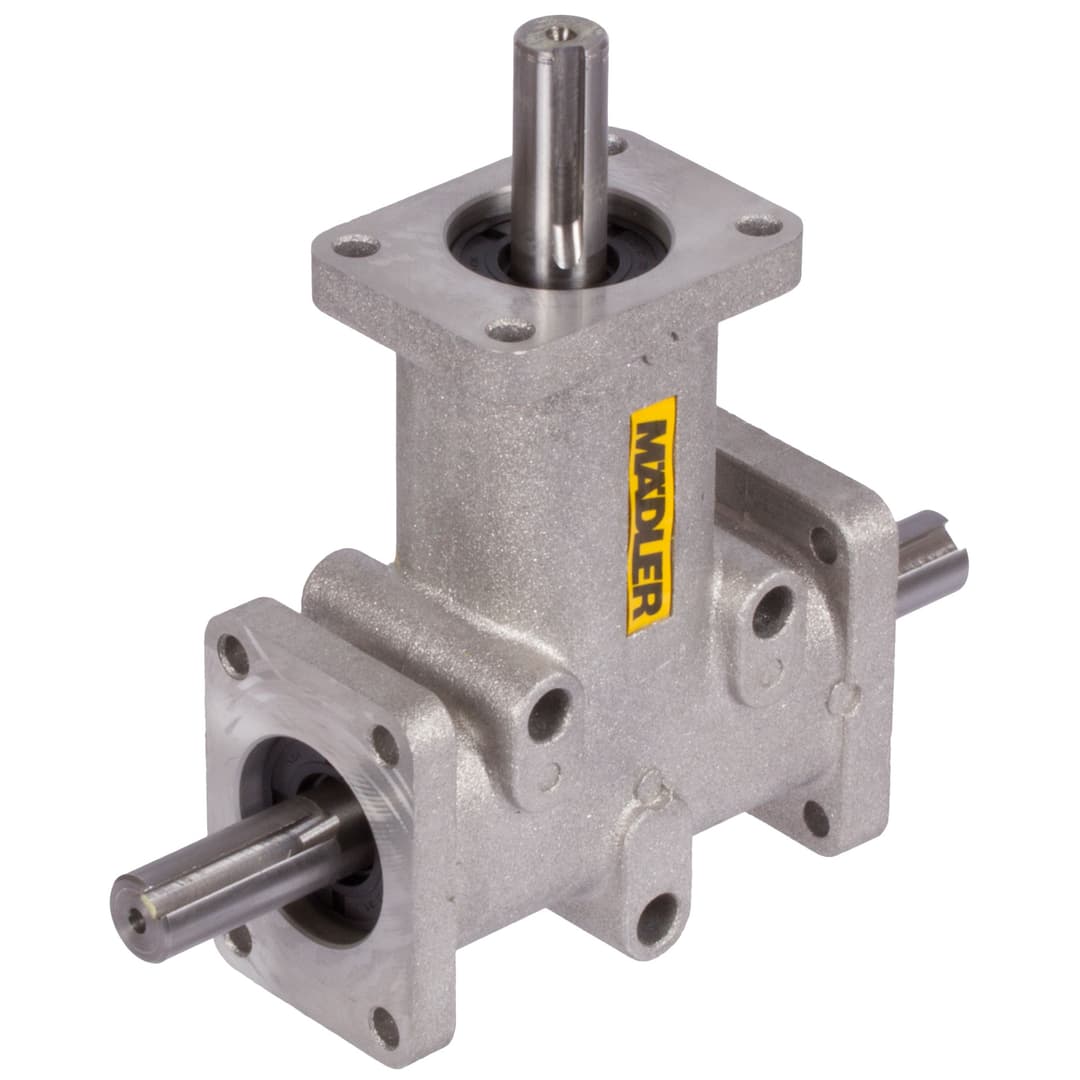 Bevel gearbox DZA, size 4, type B, i=2:1