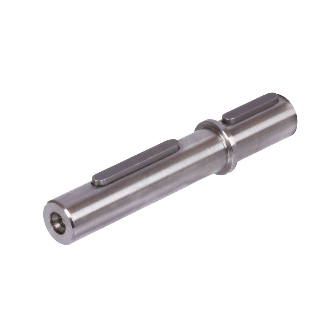 Output shaft single-sided for Worm gear unit H/I size 40 diameter 18mm overall length 120mm