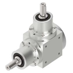 Miniature Bevel gearbox MKU, type K, size 045, type 10, gear ratio 1:1