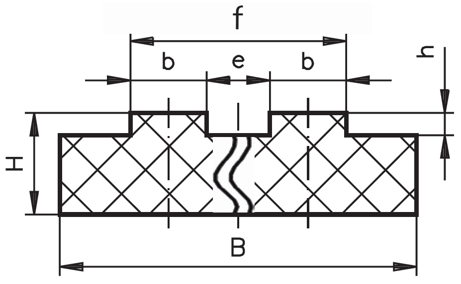 Plastic guide rail 35 x 20 x 2000mm for double-strand roller chain 08B-2