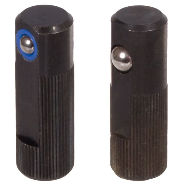 Spring-action side thrust pin 2214 14 x 40 version A single-sided steel black oxided