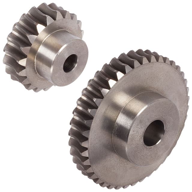 Worm wheel made of cast iron GG25 module 3 52 teeth double-thread right hand