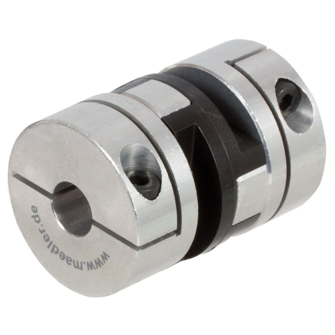 Torsionally-stiff coupling HFD with through hole bore 16mm max. torque 30.0 Nm outside diameter 50mm