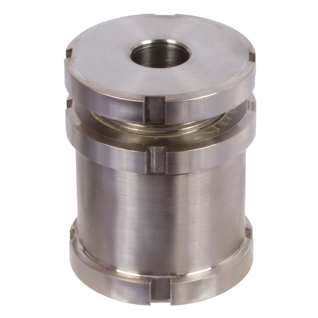 Precision levelling adjuster with locknut MN 686.2 50-22.0 stainless steel 1.4301 (AISI 304)