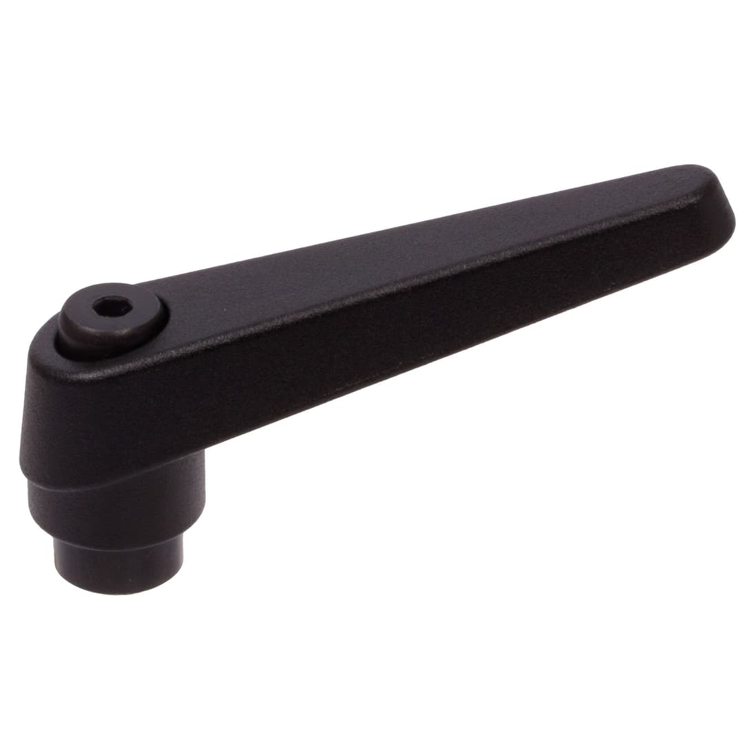 Adjustable clamping lever 120 version N internal thread M8 length l2=62mm