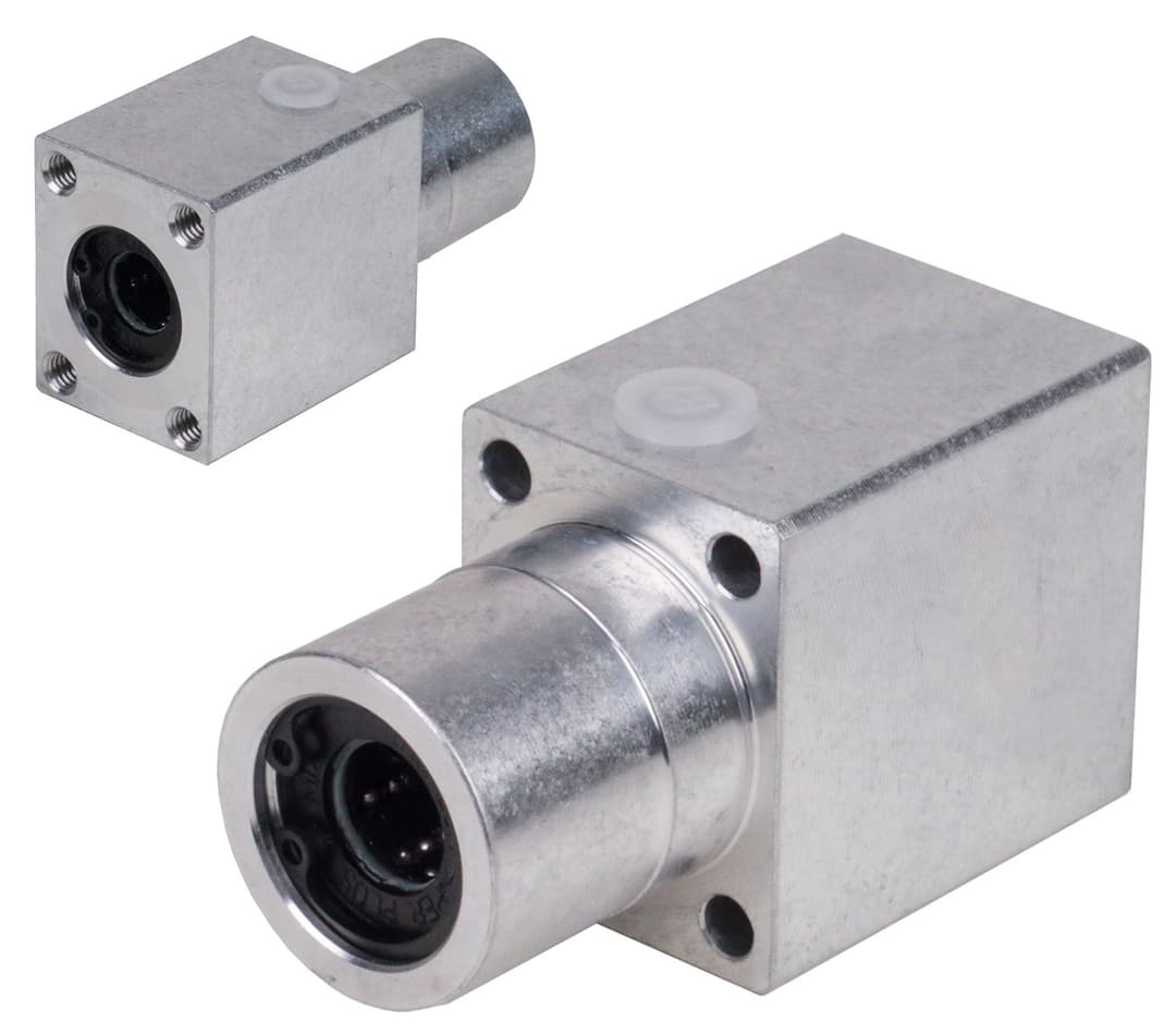 Linear bearing unit KG-3-FT ISO series 3 with self-aligning linear ball bearings with seals for shaft Ø 30mm