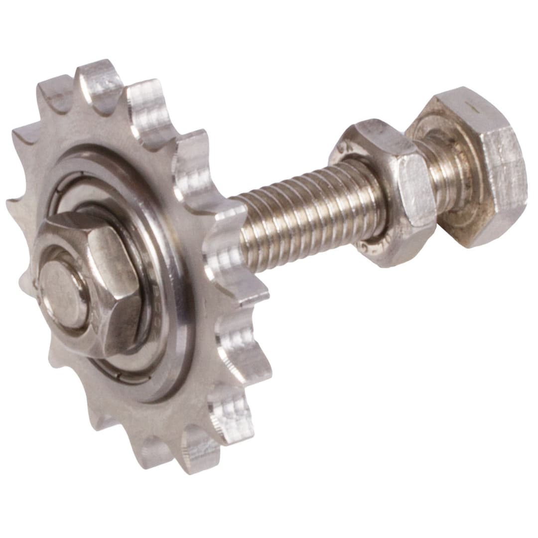 Sprocket set for chain tensioners 08 B-1 1/2″ x 5/16″ Z=15 stainless steel