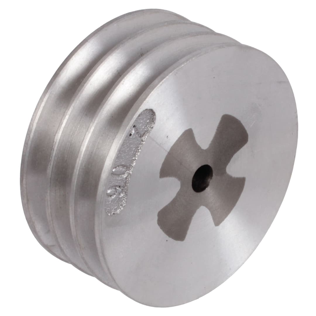 V-belt pulley material aluminium profile XPA, SPA and A (13) 3 grooves nominal diameter 100mm