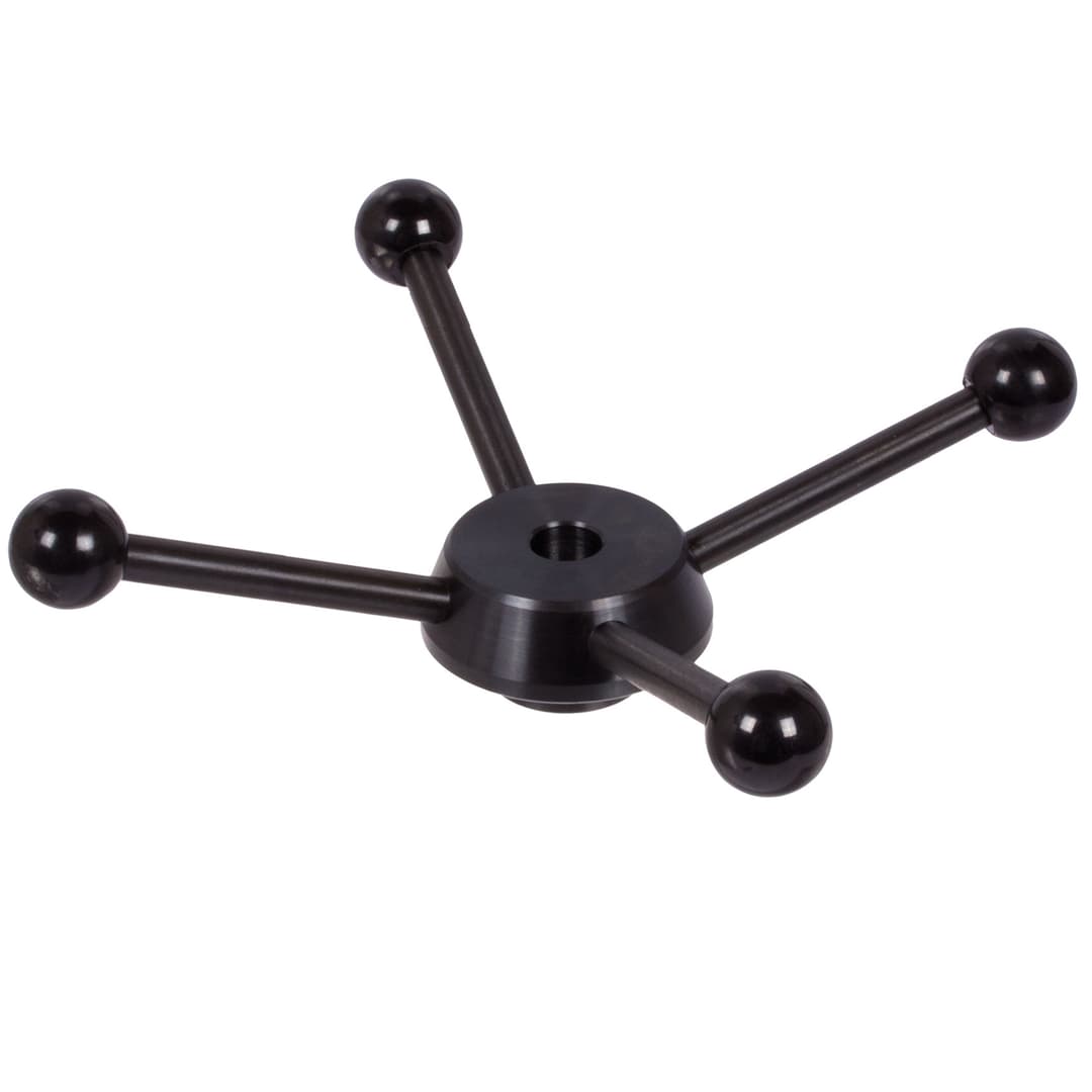 Turret lever 2130 St hub diameter 65mm ball knob made from plastic