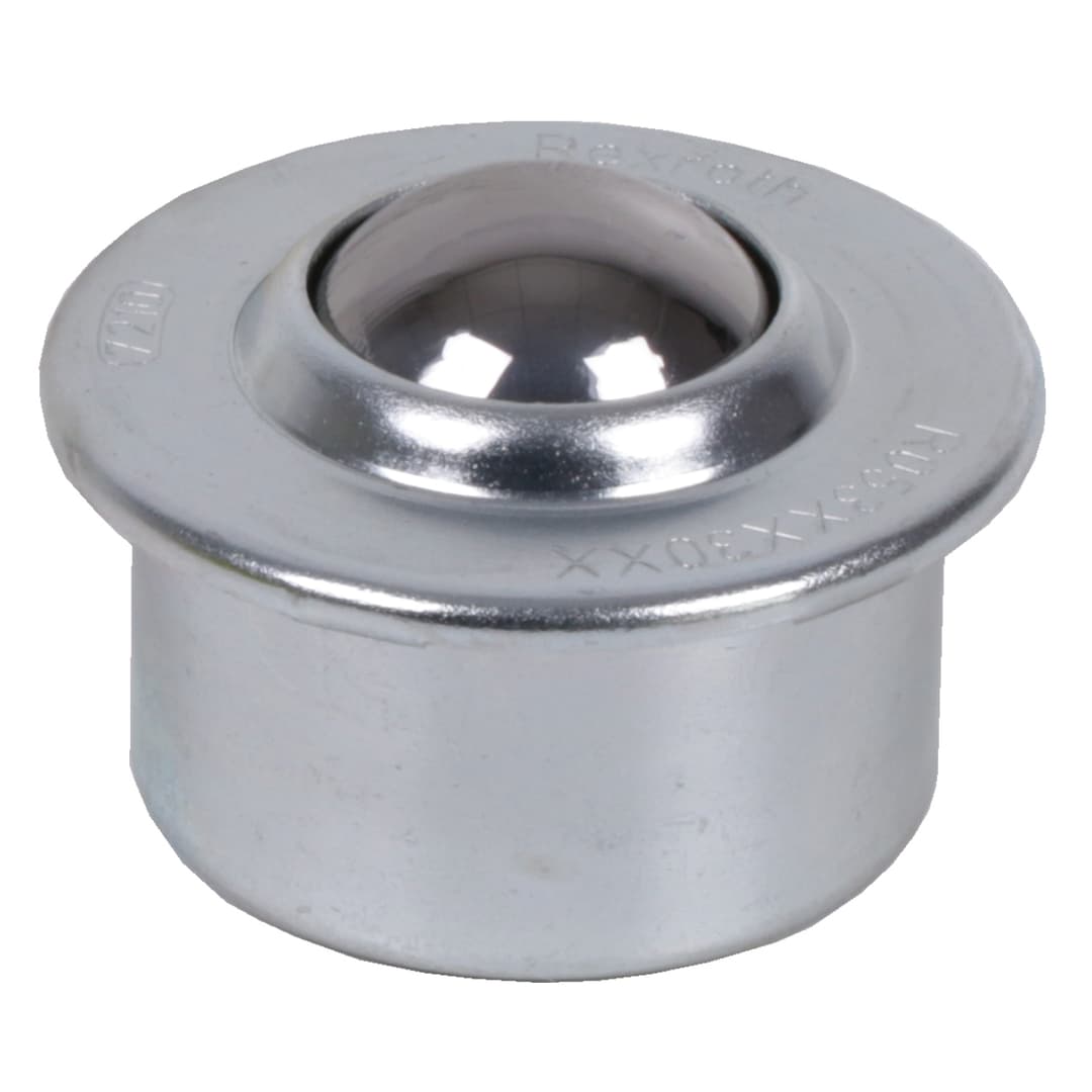 Ball transfer unit 340 with steel-sheet housing ball diameter 22mm ball from stainless steel