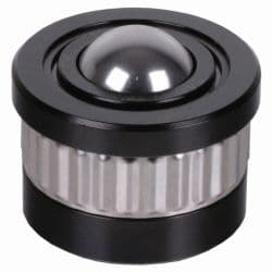 Ball transfer unit 368 size 25,4 total height 44mm housing steel with KTL “anti-oxide” electrophoretic coating