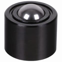 Ball transfer unit 370 size 38,1 total height 60,3mm housing steel with KTL “anti-oxide” electrophoretic coating