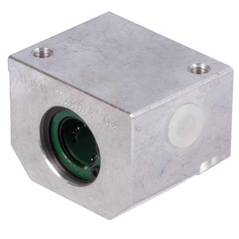 Linear bearing unit KG-3 ISO series 3 Easy-Line with self-aligning linear ball bearing with seals for shaft Ø 20mm