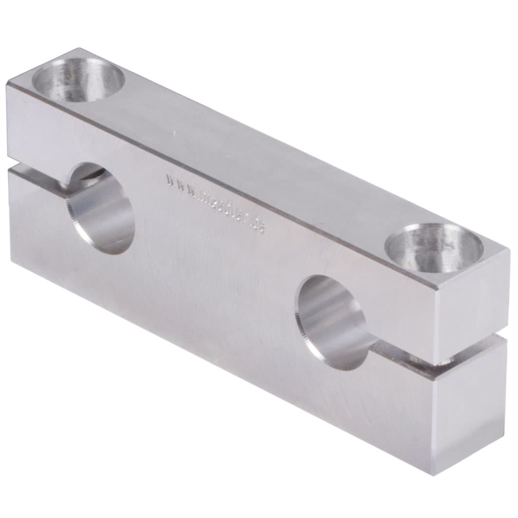Precision double shaft block GWD-3 ISO series 3 for shaft Ø 20mm