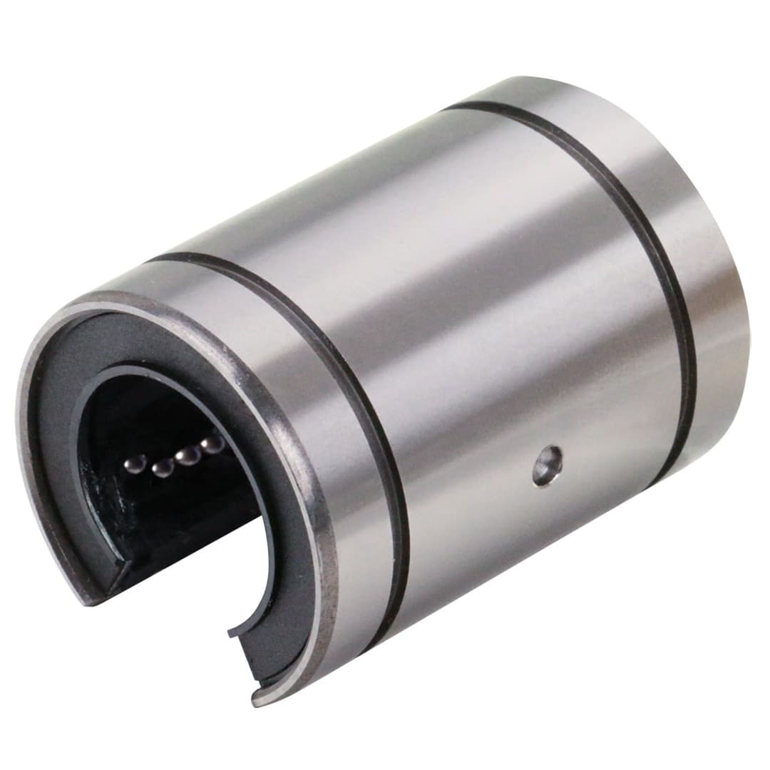 Open Linear ball bearing KB-3-ST-O ISO series 3 sealed on both sides for shaft Ø 16mm