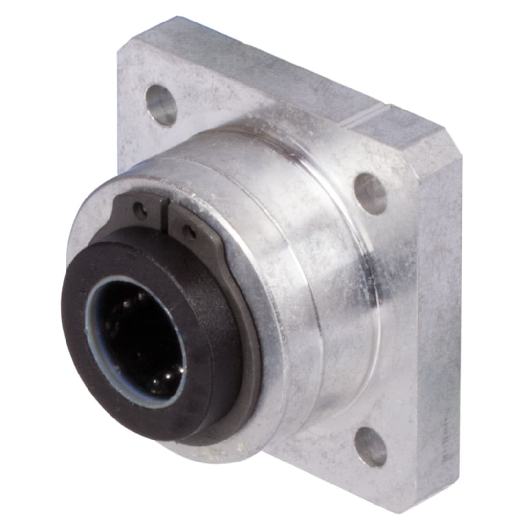 Linear bearing unit KG-3-F ISO series 3 with self-aligning linear ball bearing with seals for shaft Ø 40mm