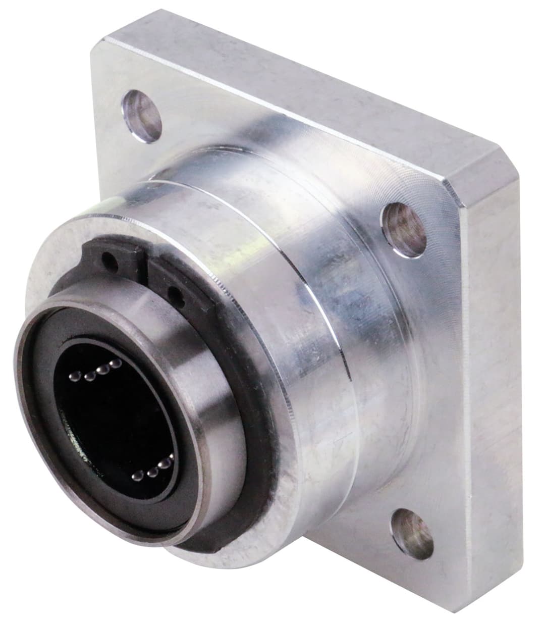 Linear bearing unit KG-3-FST ISO series 3 with linear ball bearing with steel jacket sealed on both sides for schaft Ø 25mm