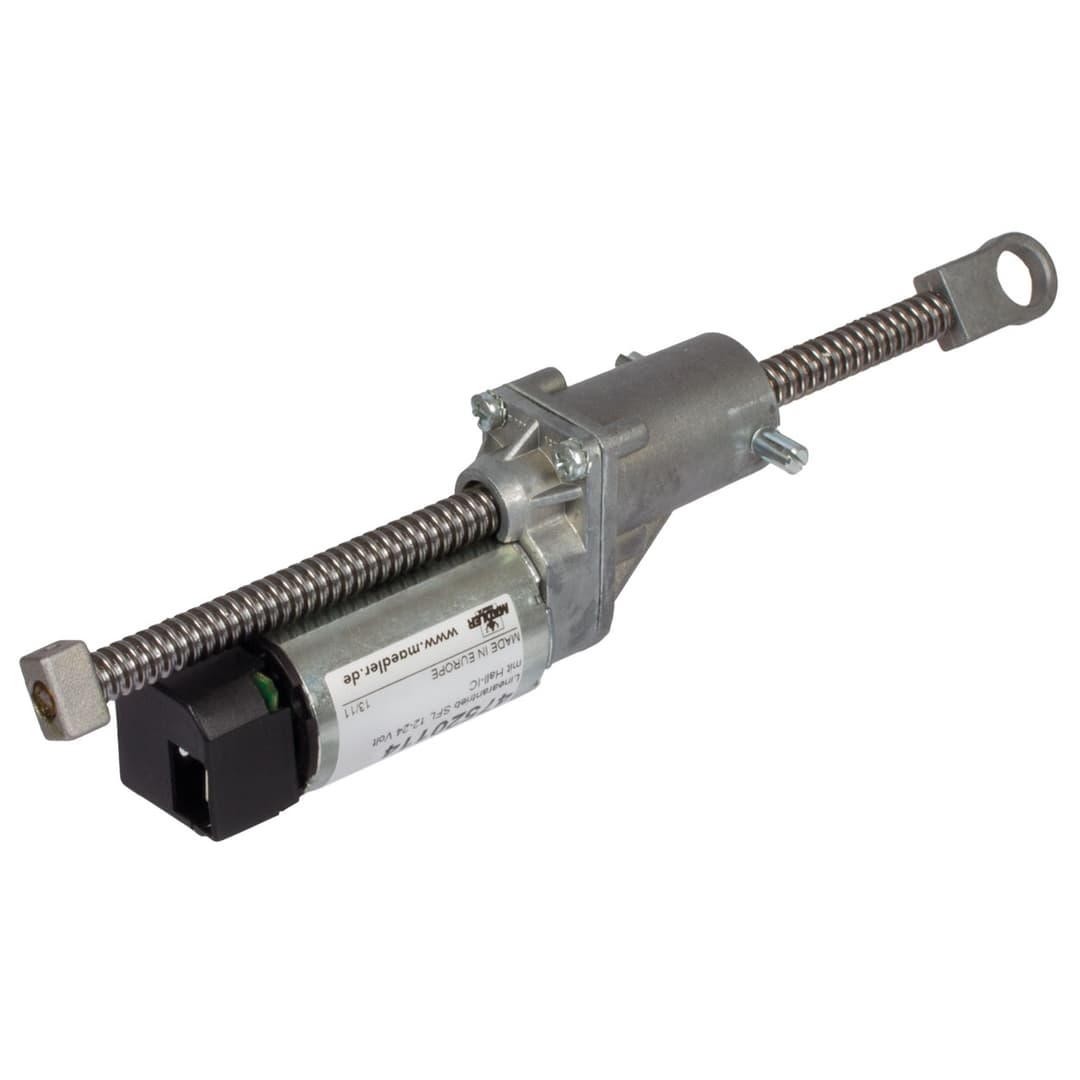 Linear drive SFL with DC-motor operating voltage 12V-24V nominal lifting force 400N without Hall-IC