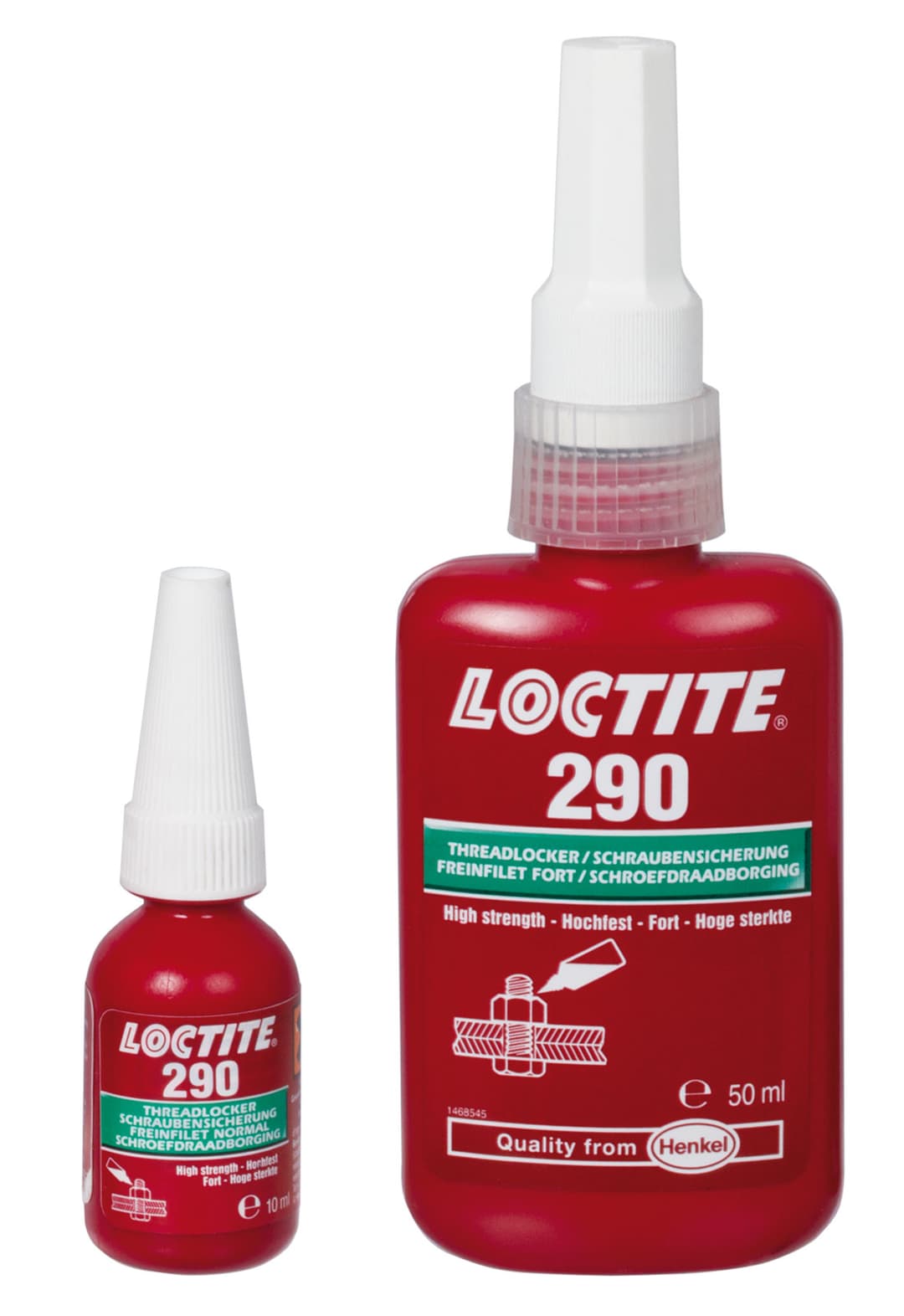 Loctite 290 Post-assembly thread locking medium strength content 50 ml (Actual safety data sheet on the internet in the section Downloads)