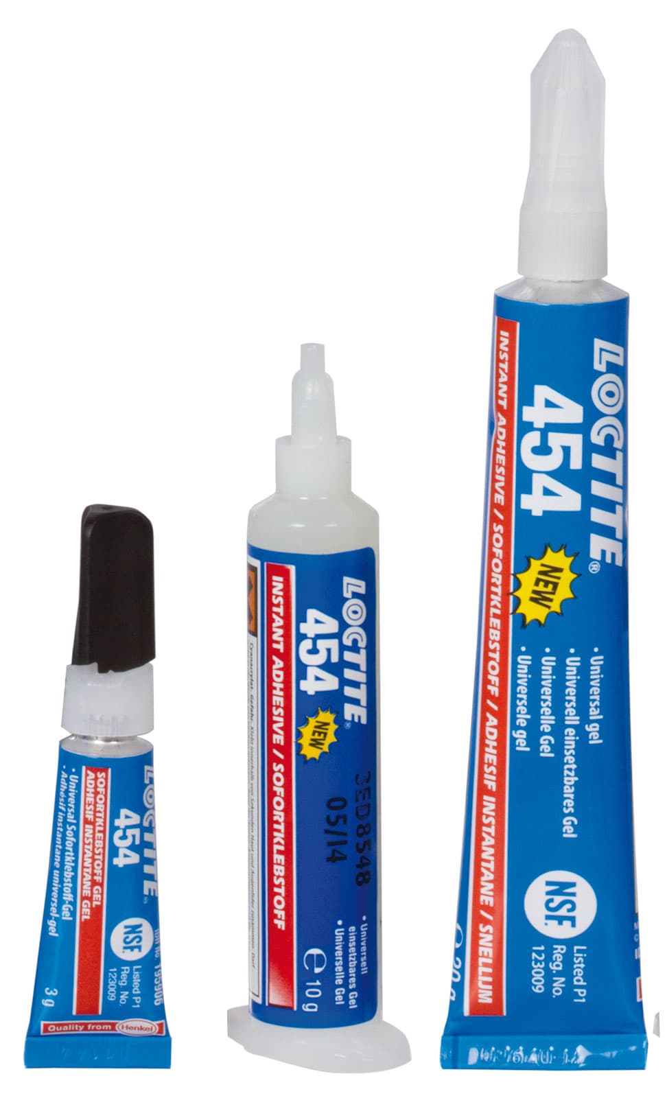 Loctite 454 Universal instant adhesive non-drip gel content 20 g (Actual safety data sheet on the internet in the section Downloads)