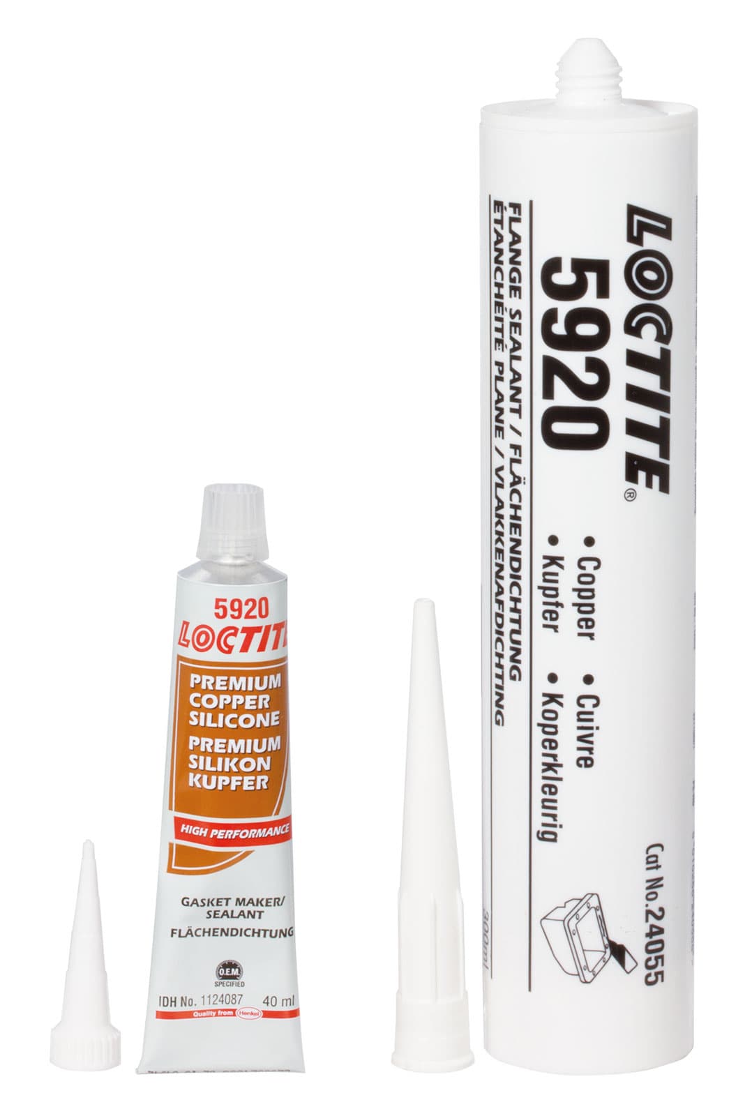 Loctite 5920 Permanently elastic flange seal Ultra Copper content 300 ml (Actual safety data sheet on the internet in the section Downloads)