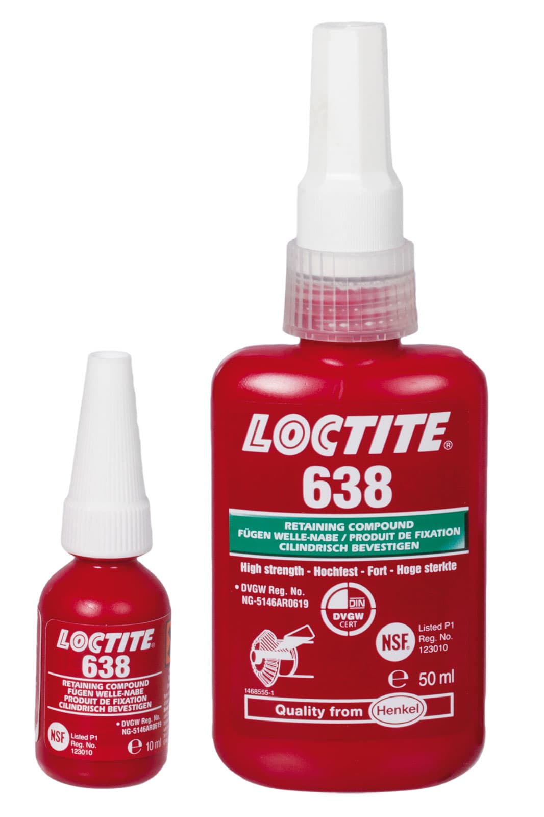 Loctite 638 Retaining compound for large gaps content 10 ml (Actual safety data sheet on the internet in the section Downloads)