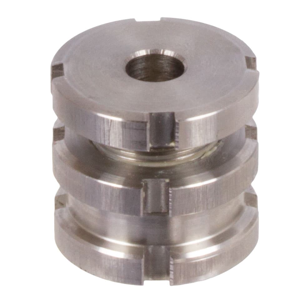 Precision levelling adjuster with locknut MN 686.6 20-11.0 stainless steel 1.4301 (AISI 304)