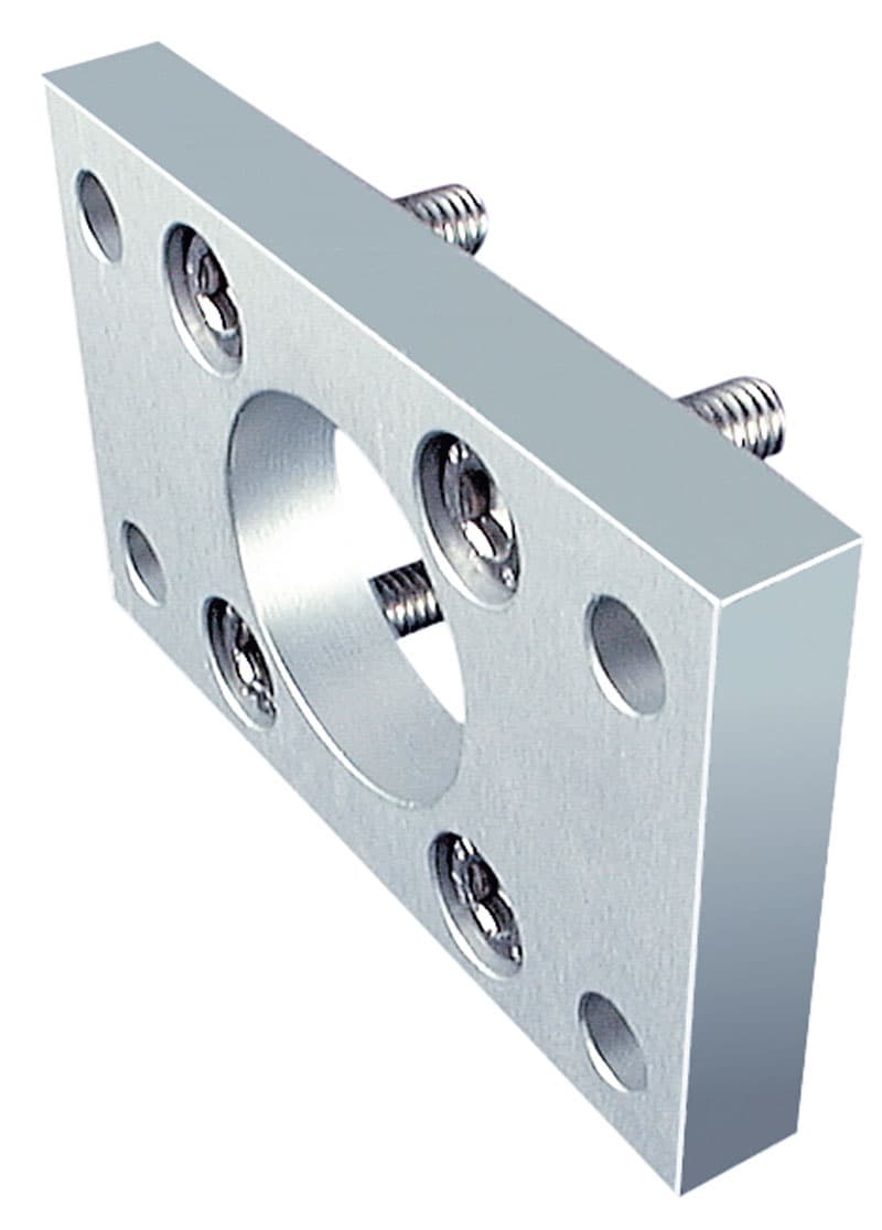 Front and rear flange for cylinder diameter 63mm