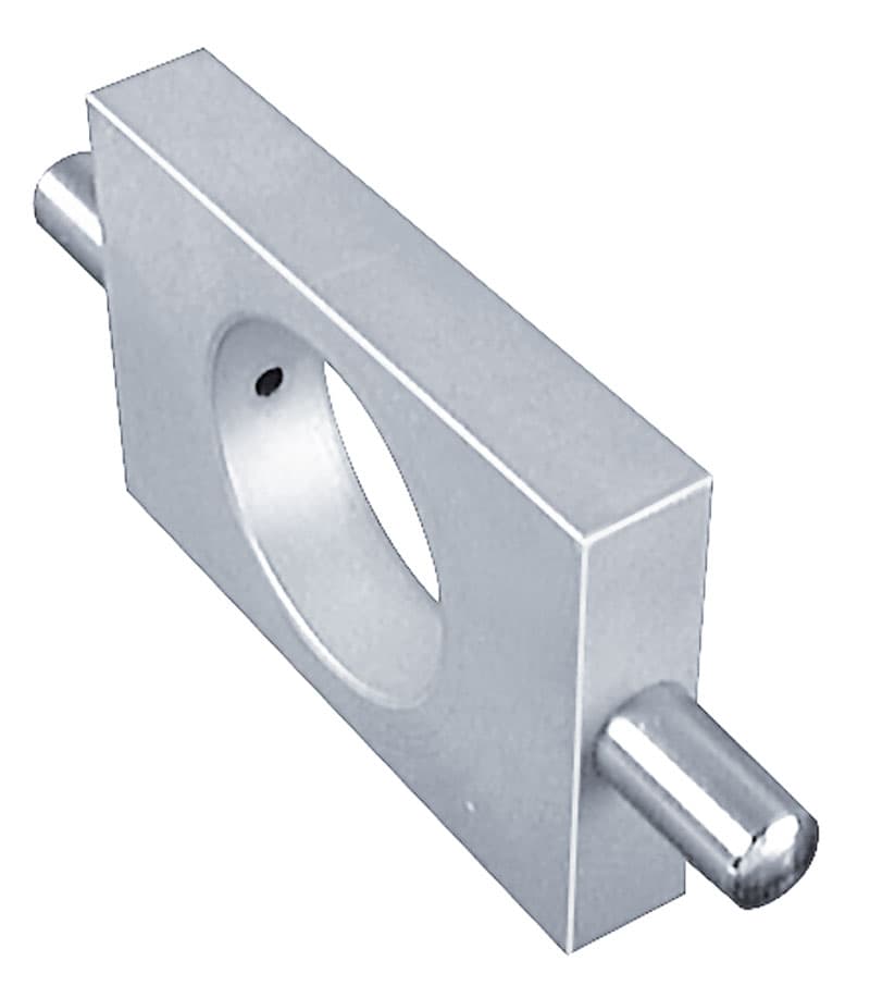 Detachable trunnion mounting for cylinder diameter 20/25mm