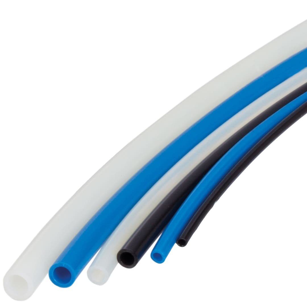 Polyamide hose PA (hard), color blue outer diameter 4mm, inner diameter 2,5mm