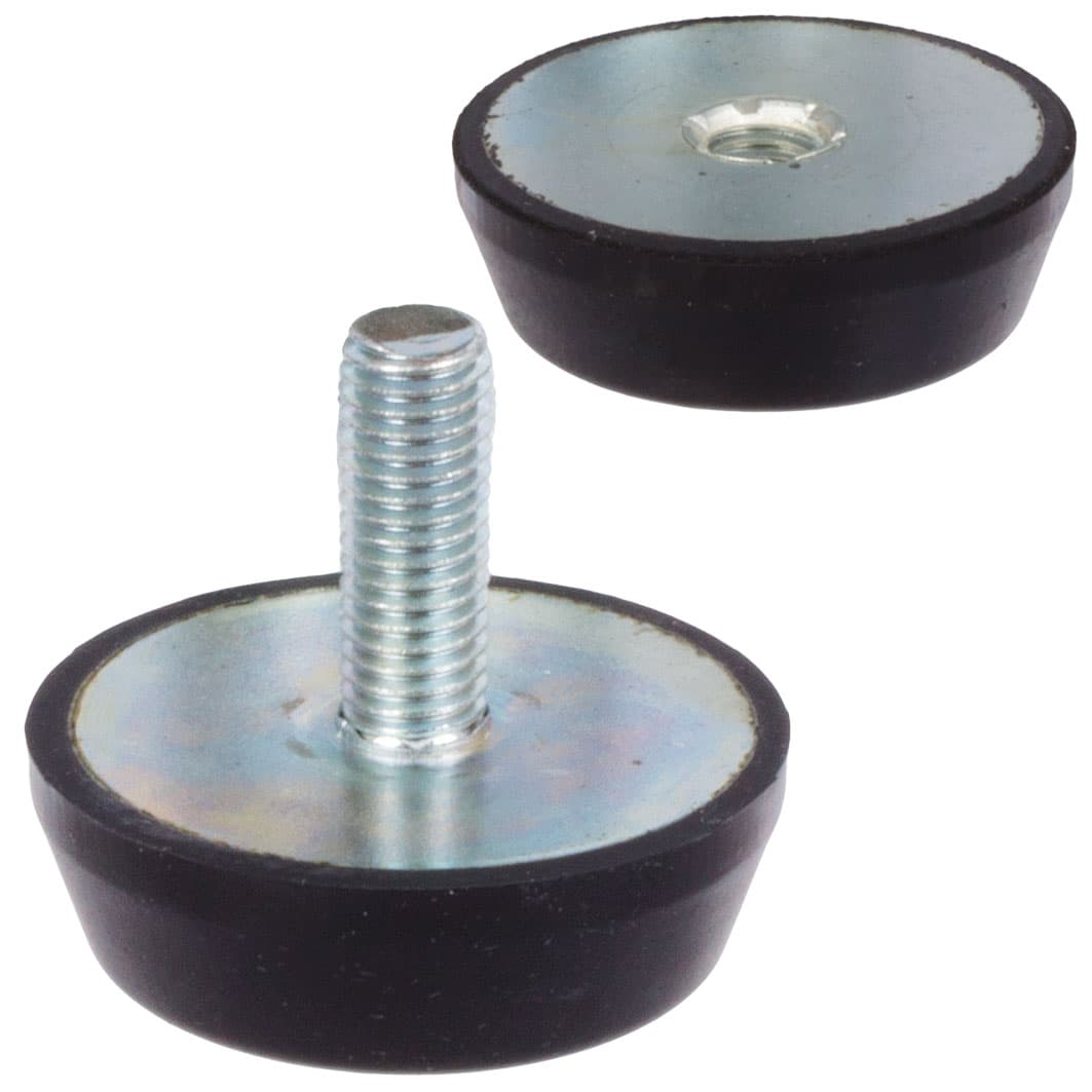 Rubber-metal MGK diameter 25mm thread M 6×18