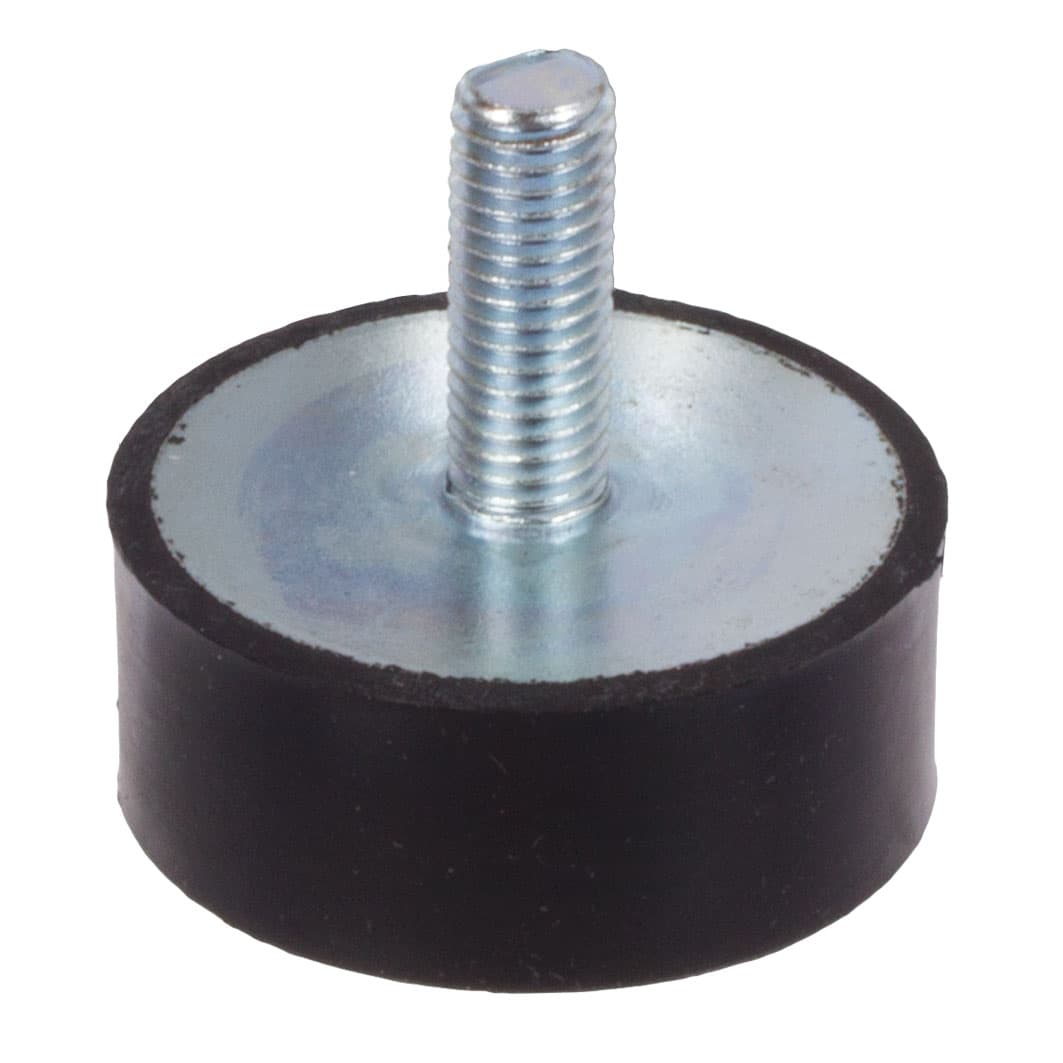 Rubber-metal MGS diameter 15mm height 15mm thread M4x10