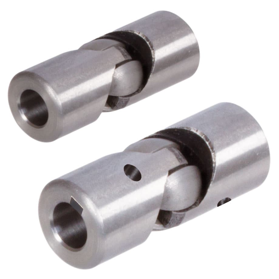 Ball joint RW bore 25H7 material steel outer diameter 50mm total length 125mm