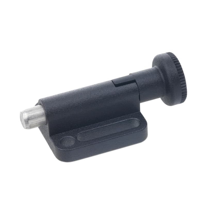 Index plunger 417 type C with rest position with knob plunger diameter 8mm