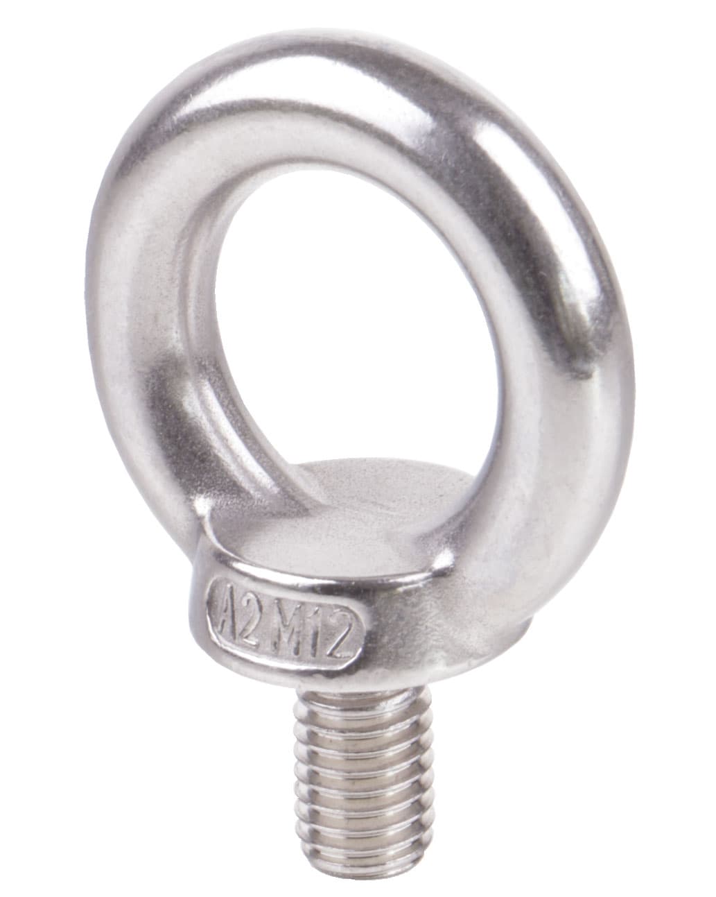 Lifting eye bolt M8 x 13 stainless steel A4 casted