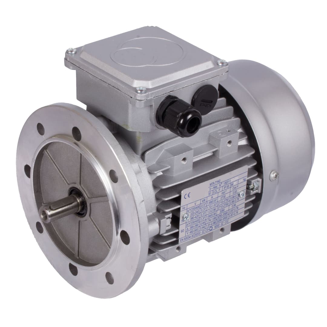 Standard three phase motor SM/I 230/400V 50Hz 2.2kW ca. 2910 rpm size 90 L model B5 efficiency class IE3 (For operating instructions please visit the download area of our website www.maedler.de)