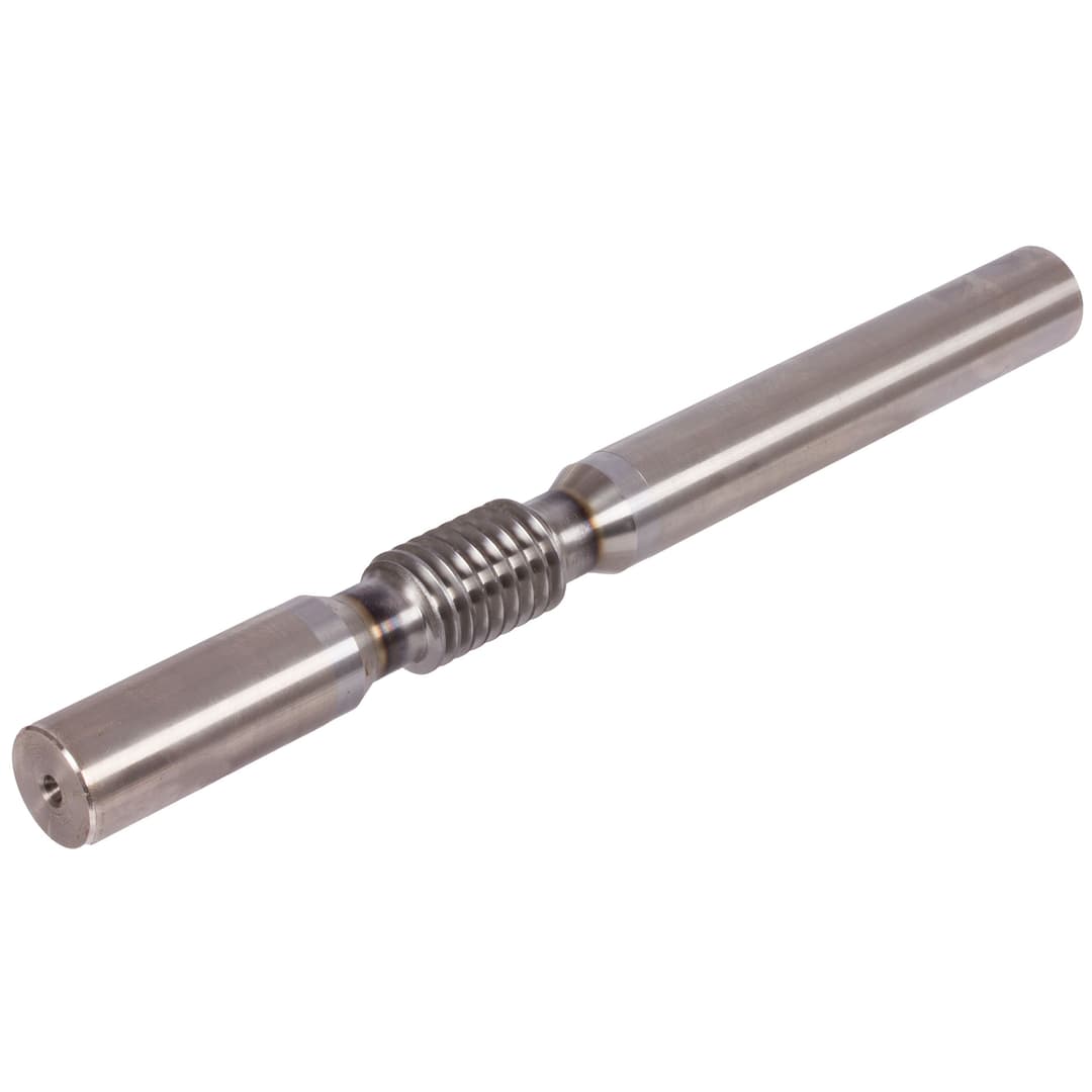 Precision worm shaft centre distance 125mm i=62 single-thread