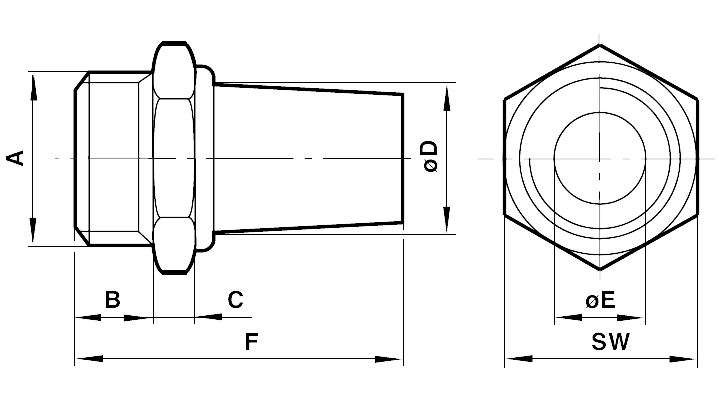 Silencer thread G 1A