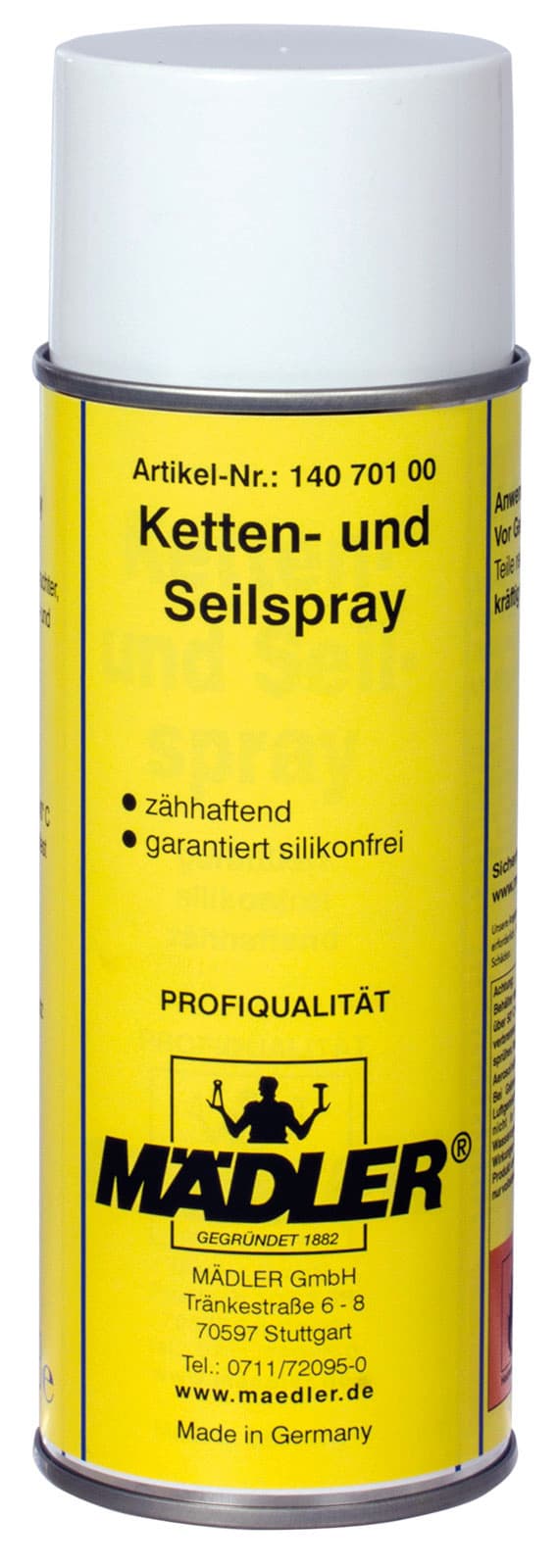 MAEDLER Chain spray 400 ml (Actual safety data sheet on the internet in the section Downloads)