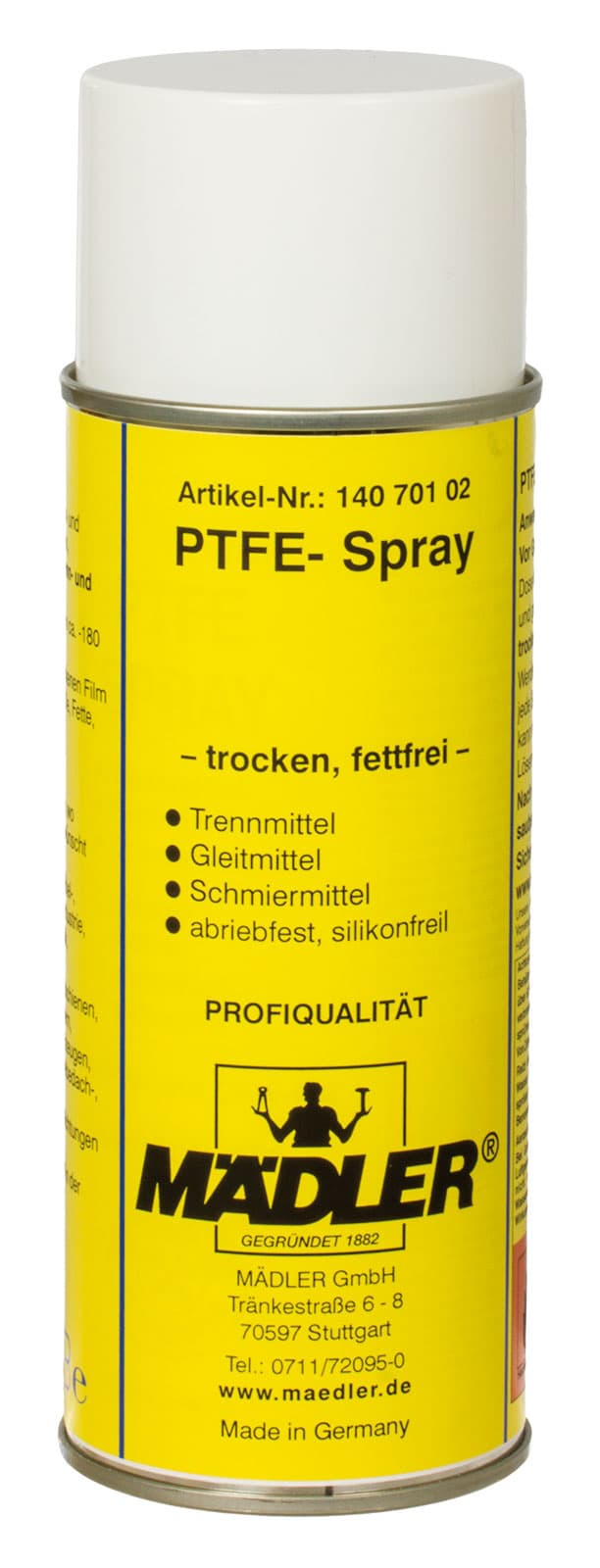 MAEDLER PTFE spray 400 ml (Actual safety data sheet on the internet in the section Downloads)