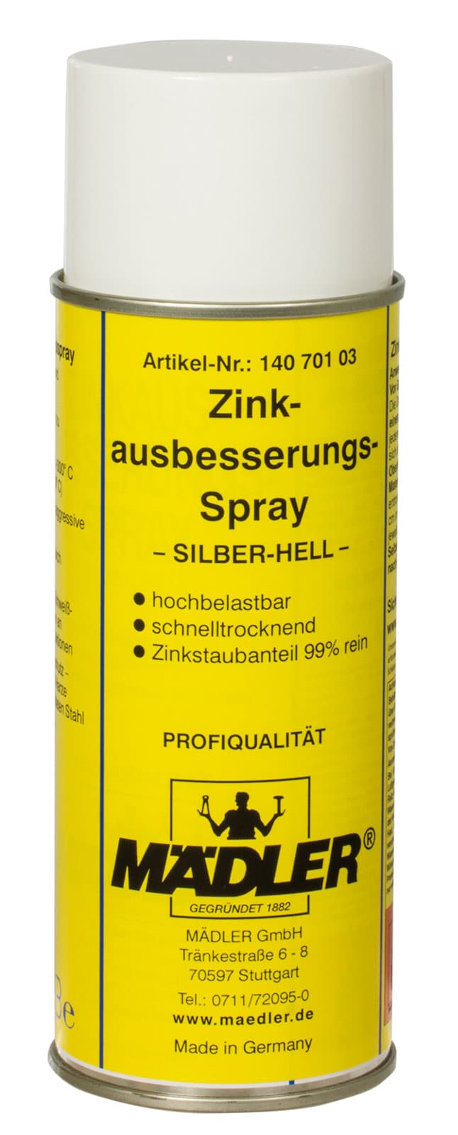 MAEDLER Zinc repair spray 400 ml (Actual safety data sheet on the internet in the section Downloads)