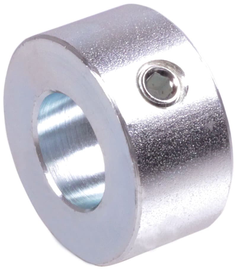 Shaft collar DIN703 bore 20mm zinc plated set screw 12.9 inner hexagon