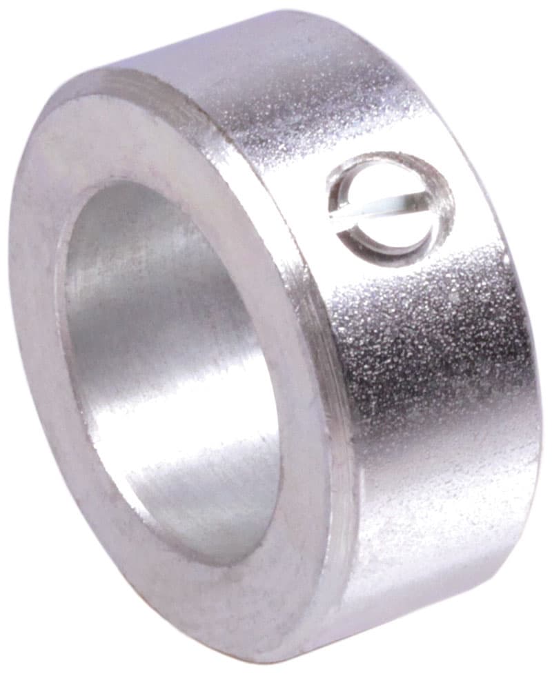 Shaft collar DIN 705 A bore 18mmm zinc plated set screw DIN EN 27434 (old DIN 553)