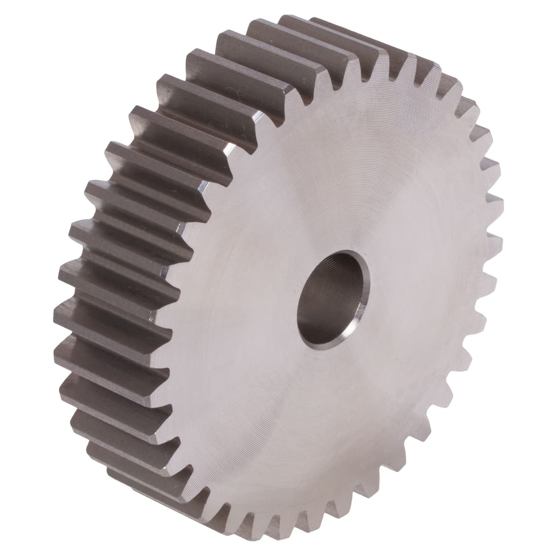 Spur gear made of steel C45 without hub module 3 55 teeth tooth width 30mm outside diameter 171mm