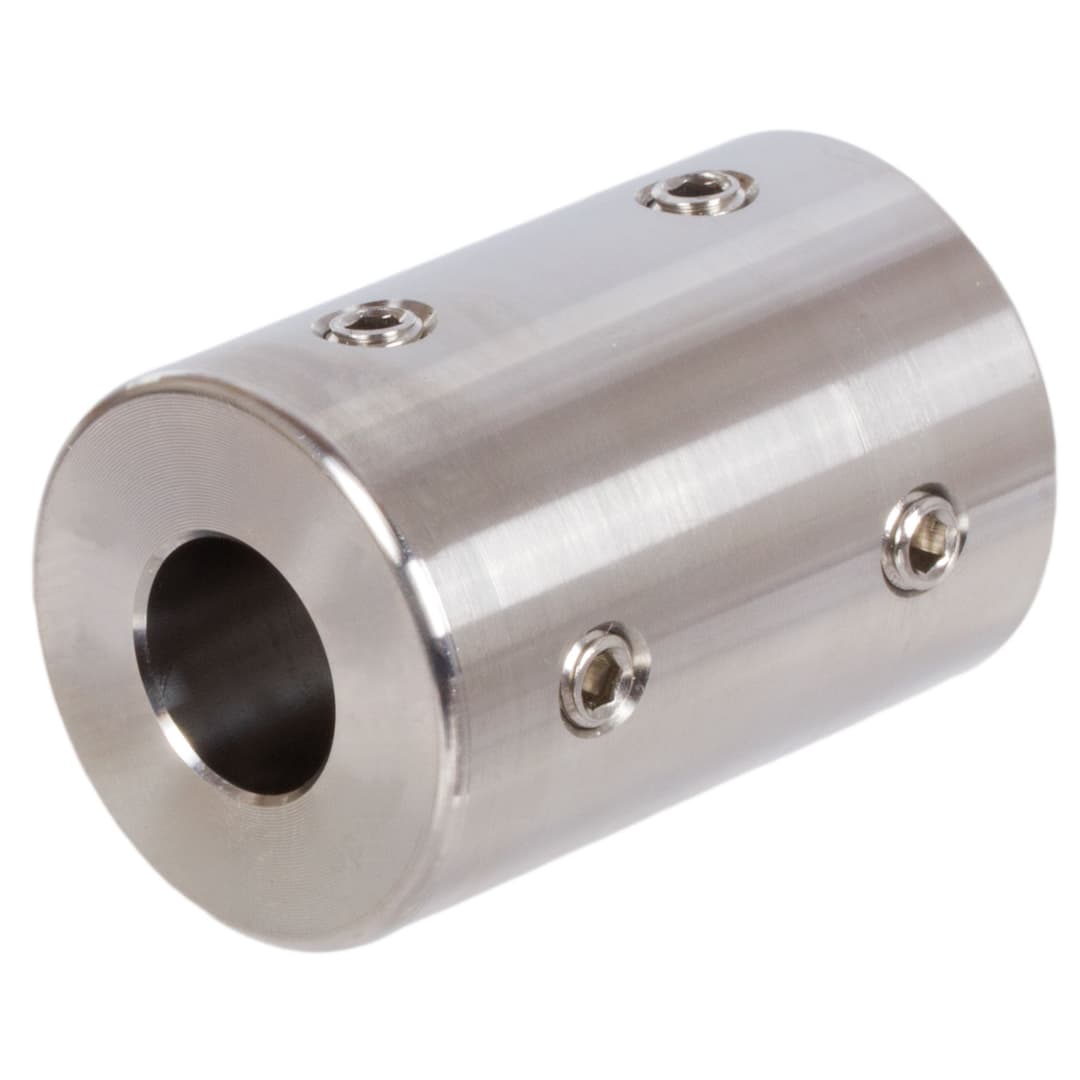 Set-screw coupling TR bore 8mm without keyway stainless steel 1.4305