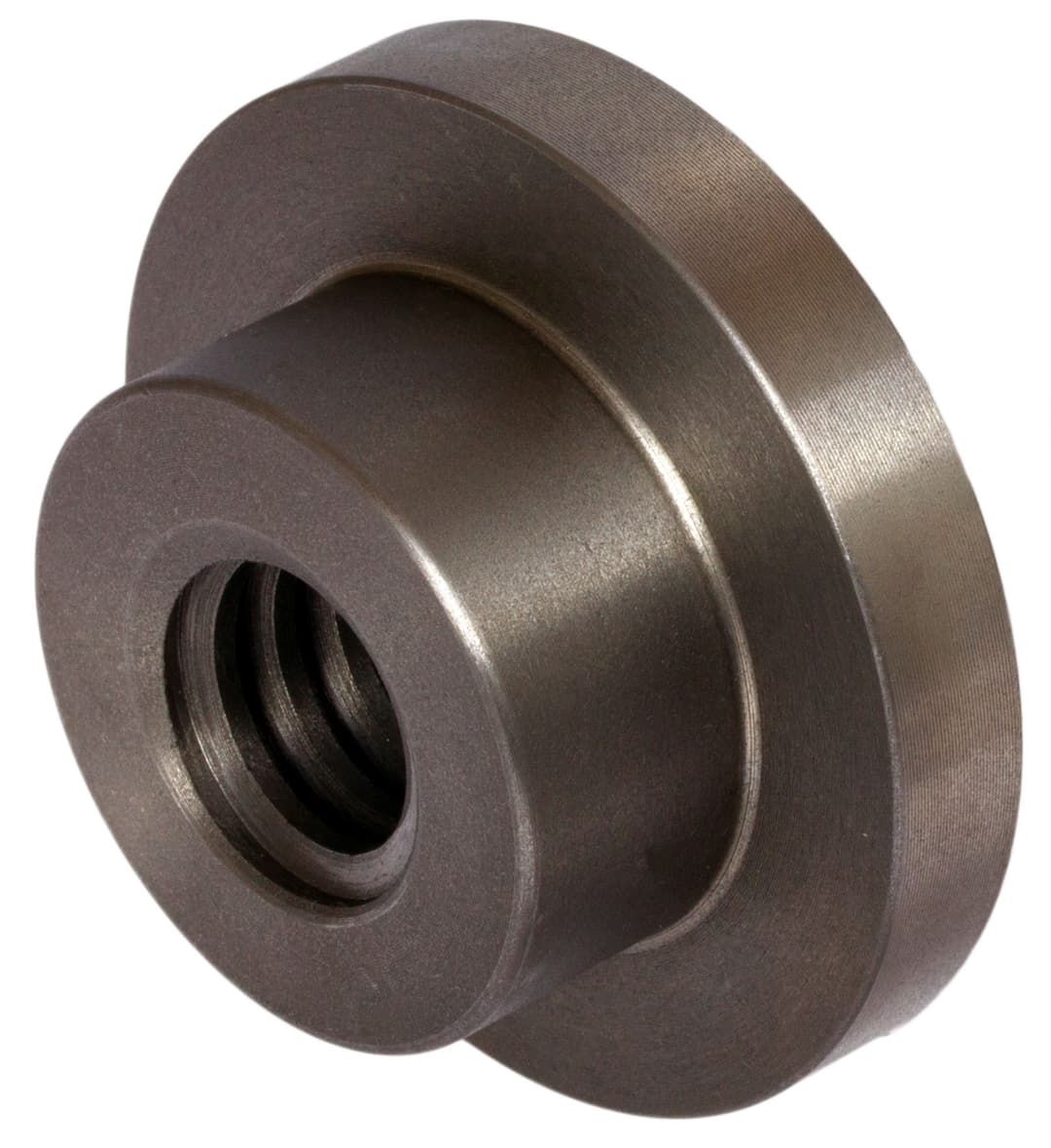 Round flange trapezoidal nut Tr.30 x 6 single-start right material cast iron