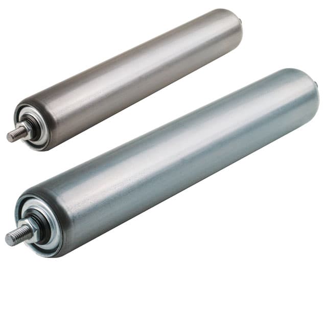 Conveyor roller S1 steel Ø=80mm RL=600mm EL=622mm AL=652mm external thread