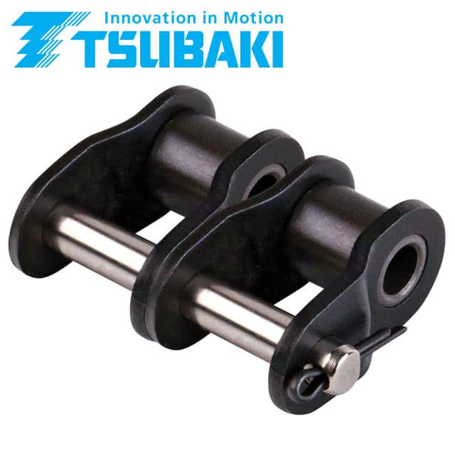 Cranked chain link type 12 / L for double-strand roller chain Lambda 10 B-2