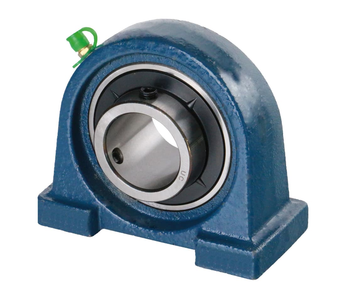 Ball pillow block bearing UCPA 204 bore 20mm housing cast iron